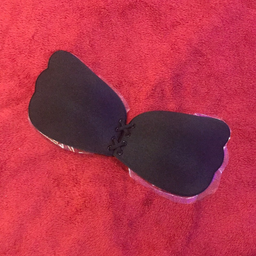 Push-up Lace Front Stick-on Bra